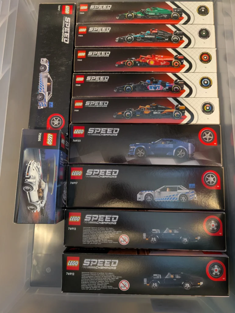 Lego Speedchampions in OVP als Wertanlage