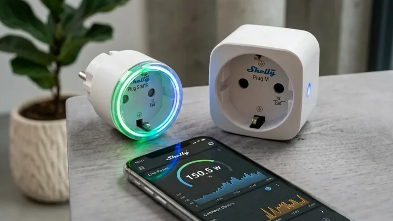 Shelly Plug S + M Gen3 im Vergleich