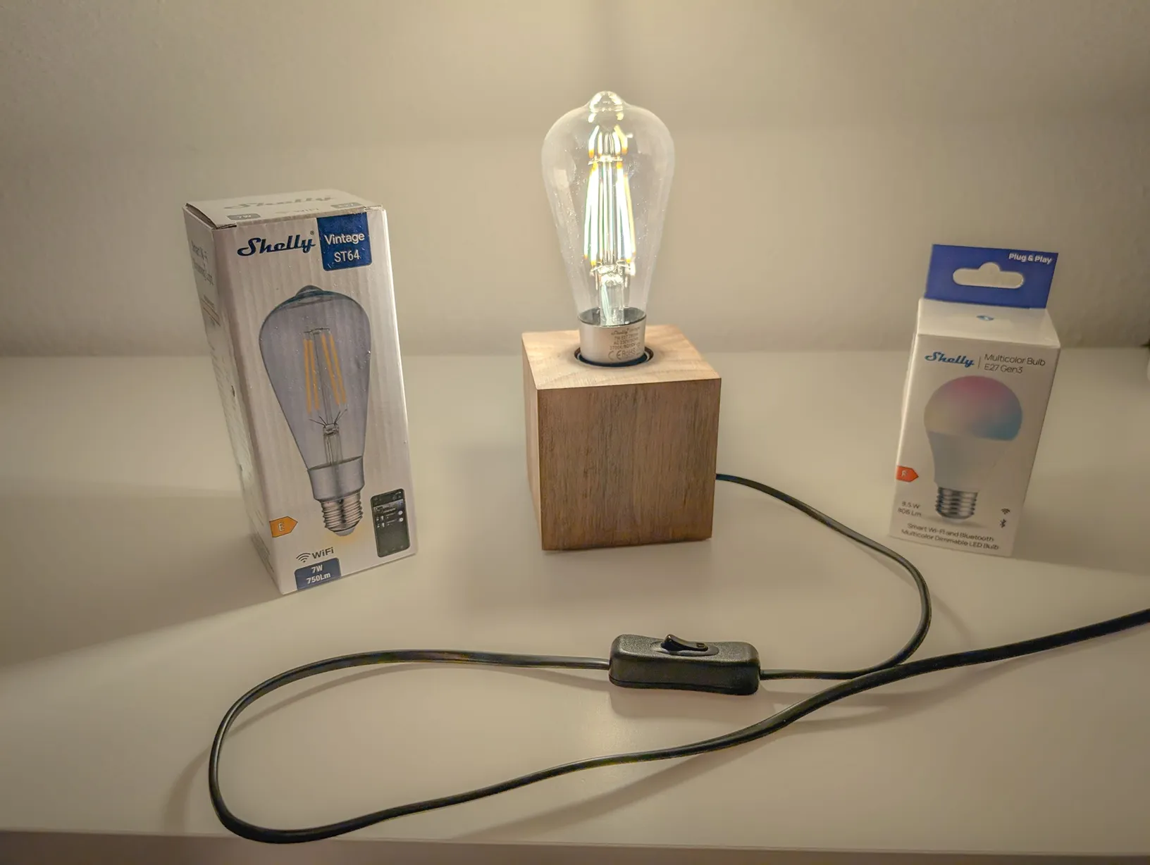Shelly Leuchtmittel Vintage ST64 / Multicolor Bulb